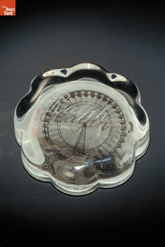 Columbian Exposition Souvenir Paperweight, 1893