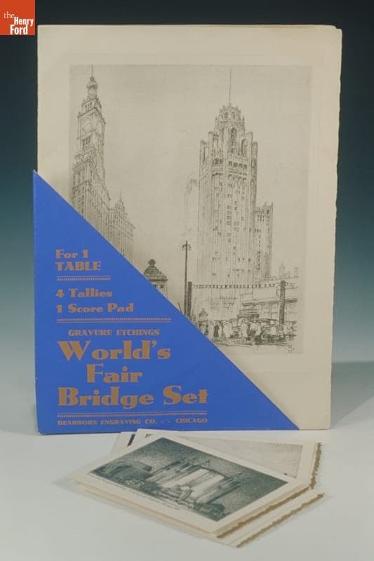 Century of Progress Souvenir Bridge Set, 1933