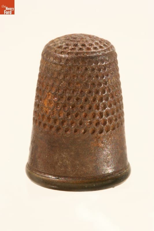 Sewing Thimble Used by Susana Allen Hunter, 1930-1969