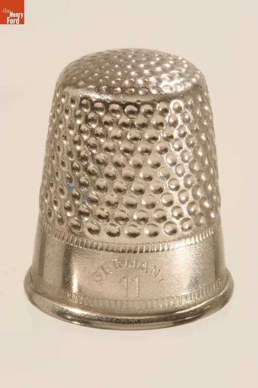 Sewing Thimble Used by Susana Allen Hunter, 1930-1969