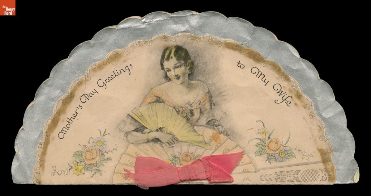 "Mother's Day Greetings to My Wife" Mother's Day Card, circa 1925