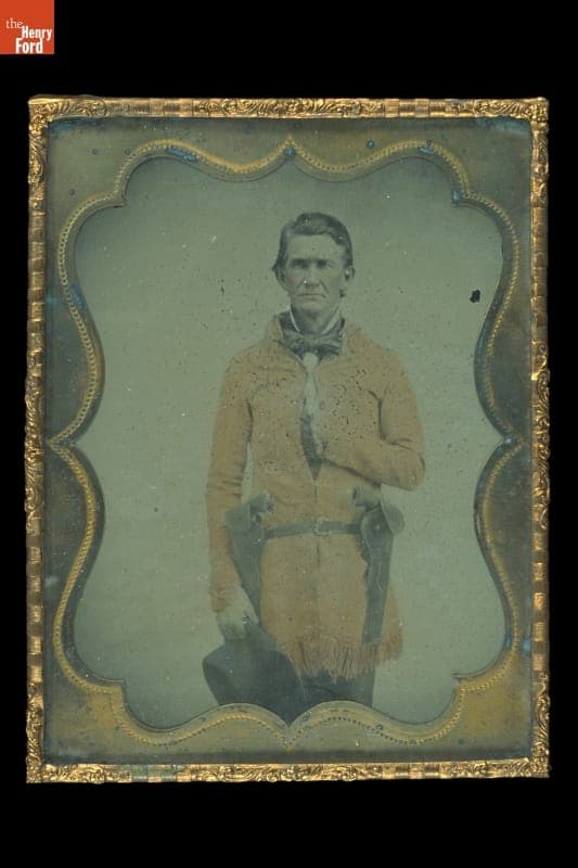 Handcolored Ambrotype of John Salmon ("Rip") Ford, circa 1856