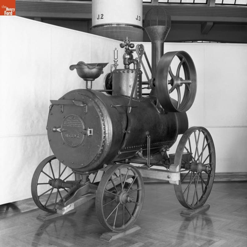 Huber Portable Steam Engine, 1882