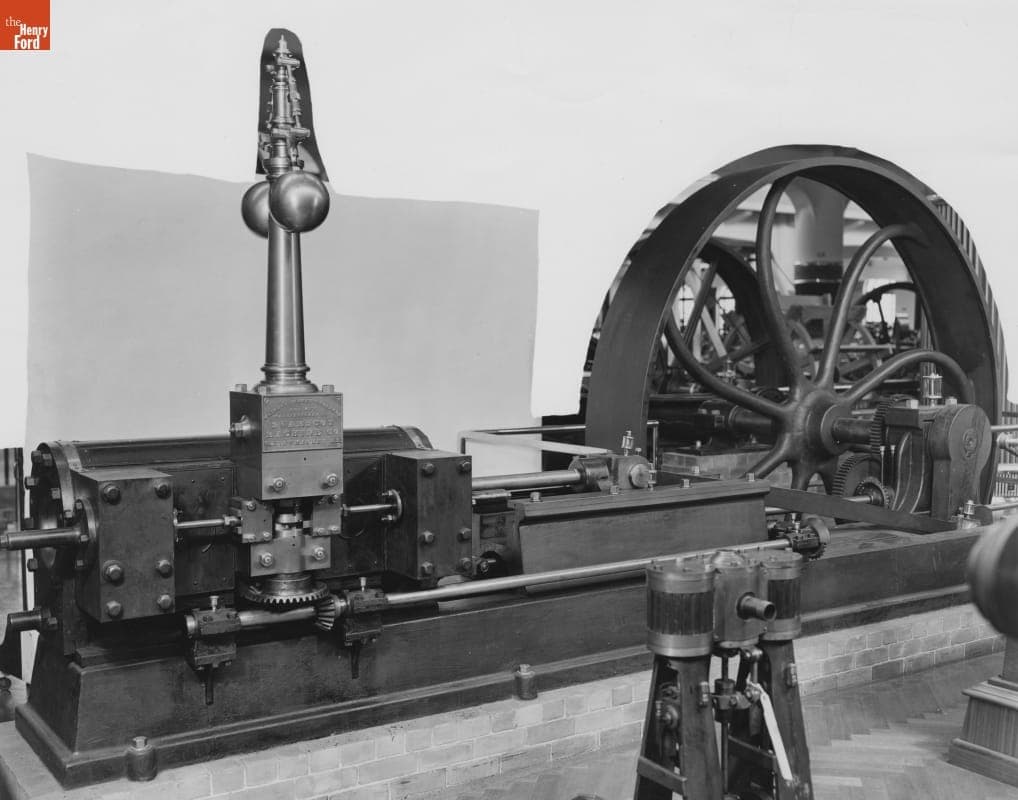 Wright's Patent Variable Cut-off Steam Engine, circa 1865