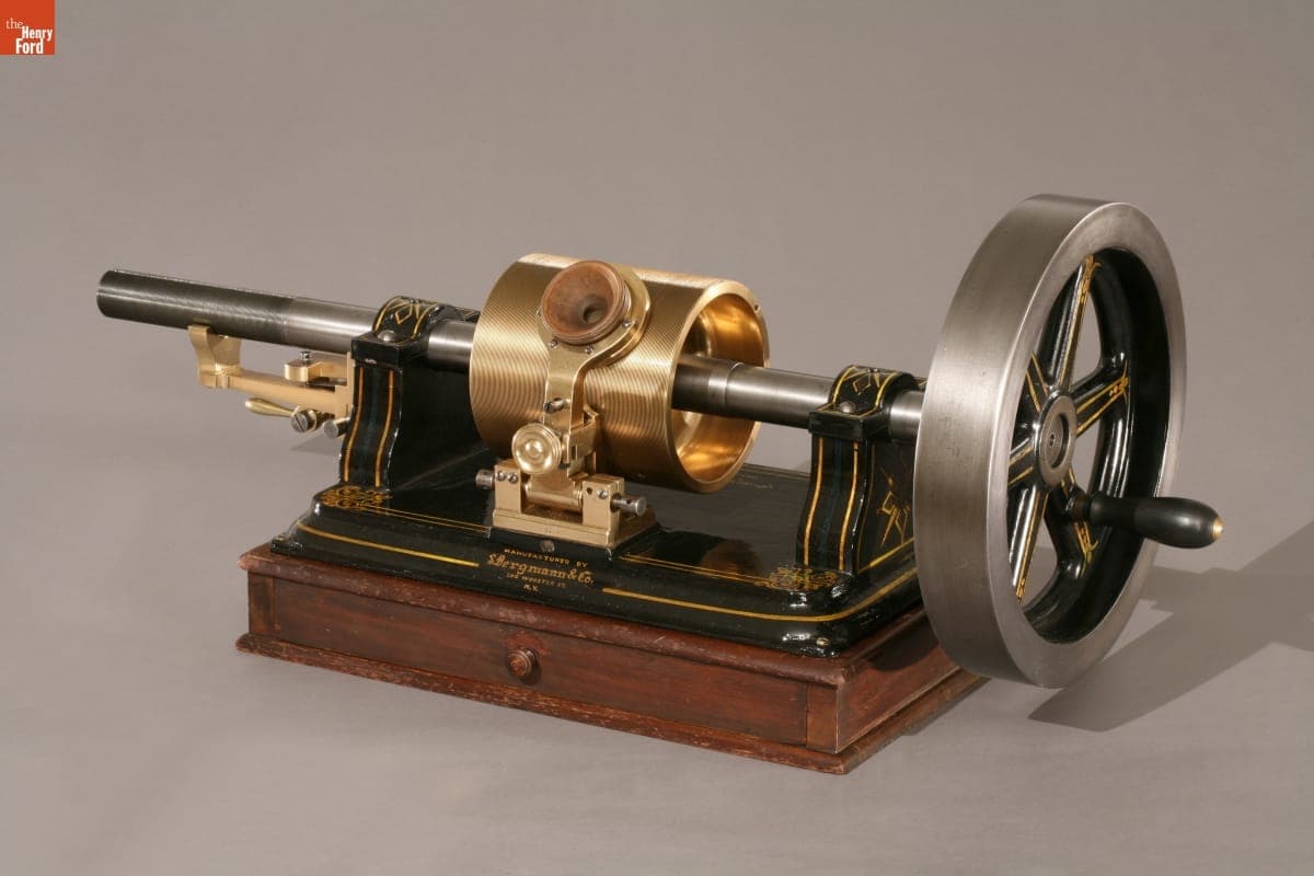 Tinfoil Phonograph, 1878-1879