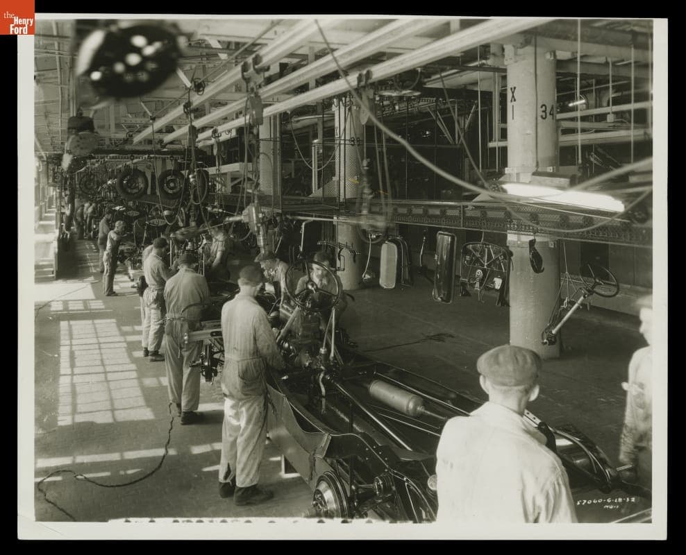 Assembly Line Workers, Ford Rouge Plant, 1932