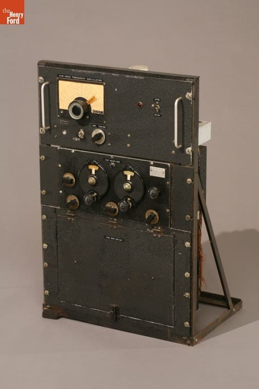 Radio Receiver, Used by Amateur Radio Station W6DQZ, 1933