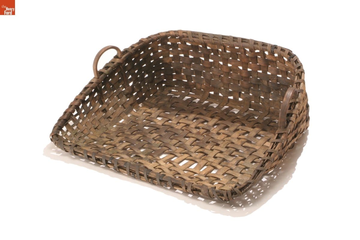 Winnowing Basket, circa 1850