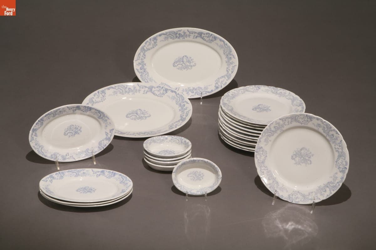 Set of Dishes, circa 1890