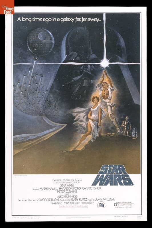 Movie Poster, "Star Wars," 1977