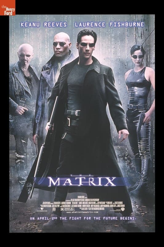 Movie Poster, "The Matrix," 1999