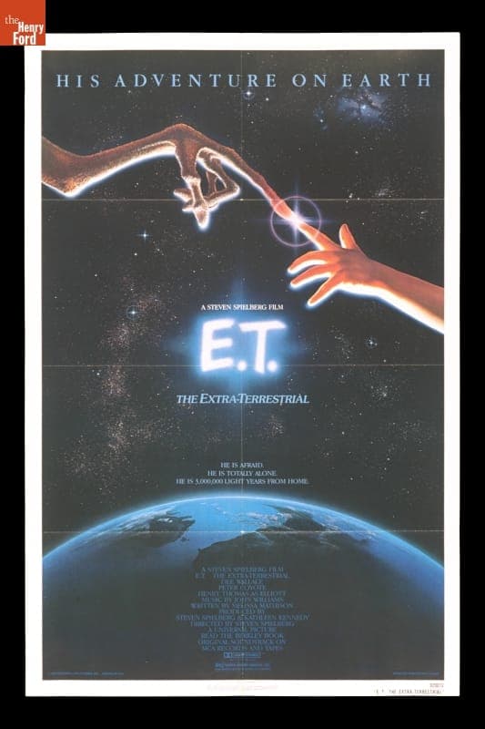 Movie Poster, "E.T. The Extra-Terrestrial," 1982