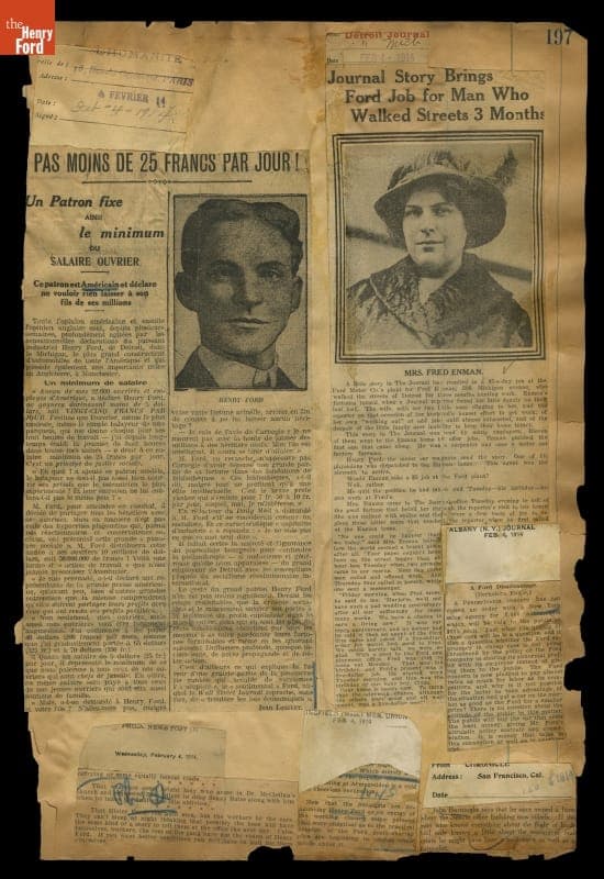 Ford Motor Company Clipping Book, Volume 4, January 12-February 14, 1914