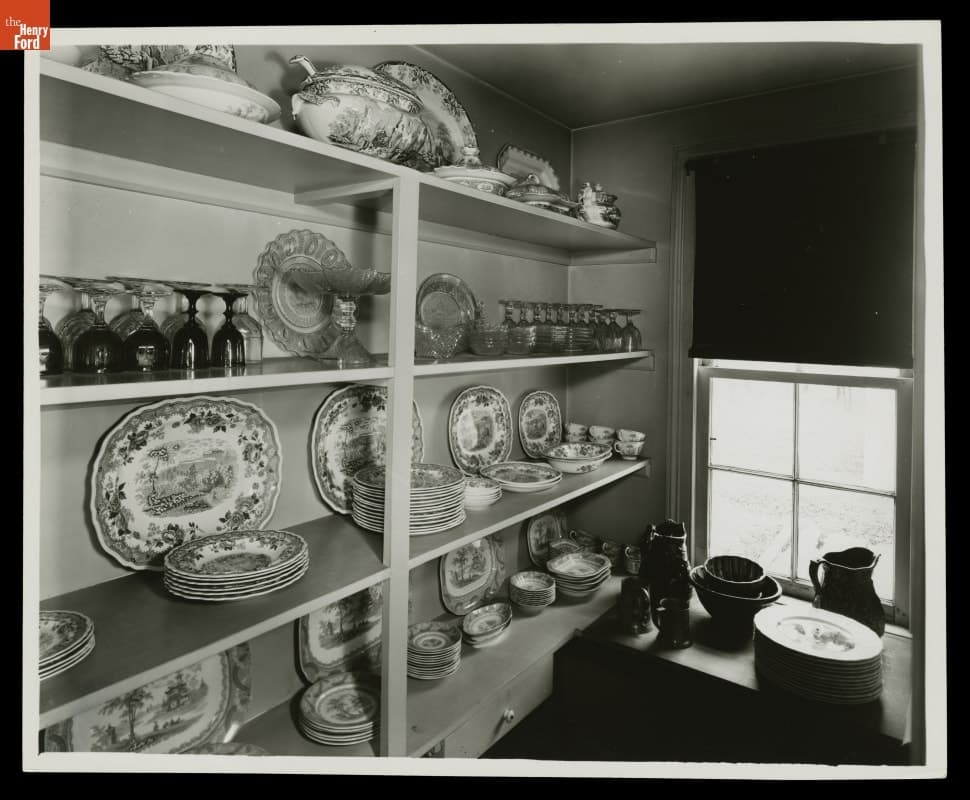 Pantry in Ford Home, Greenfield Village, 1944