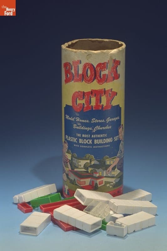 Block City Building Set, 1955-1965