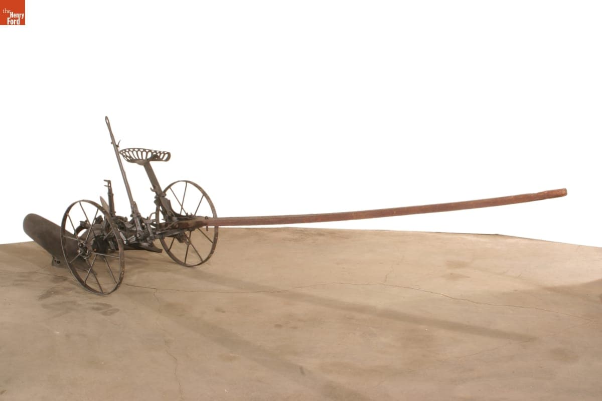 National Reversible Sulky Plow, circa 1886