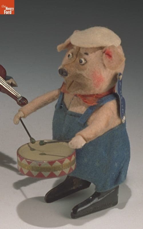 "Three Little Pigs" Mechanical Toy, 1933-1940