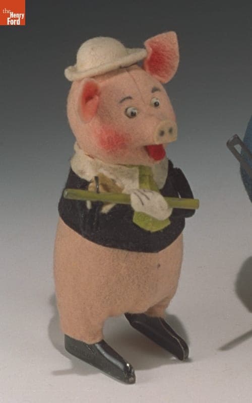 "Three Little Pigs" Mechanical Toy, 1933-1940