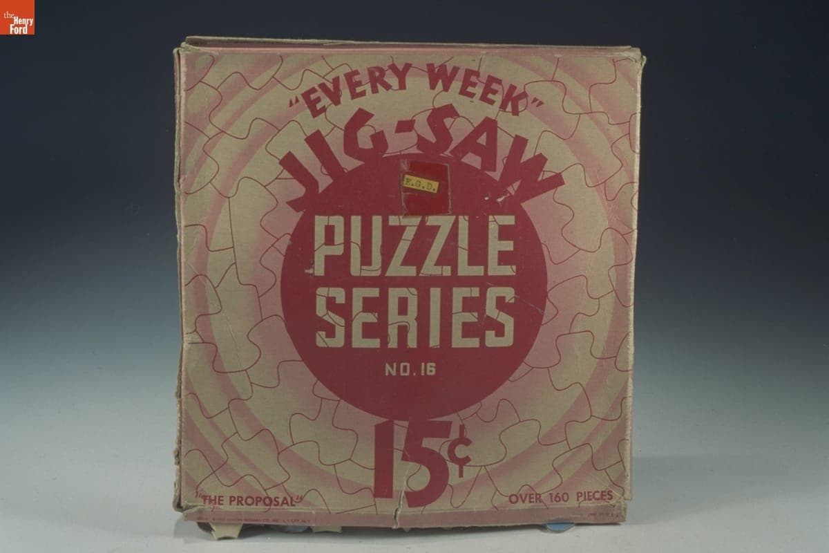 Jigsaw Puzzle, "The Proposal," 1933