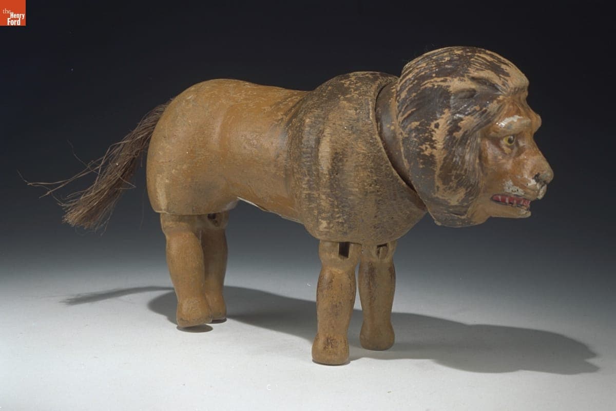 Toy Lion from Humpty Dumpty Circus, 1918-1930