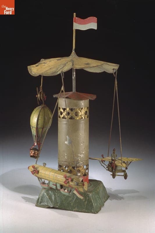 Mechanical Toy Carousel, 1900-1915