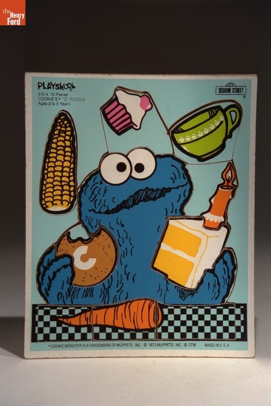 Cookie Monster Puzzle, 1973
