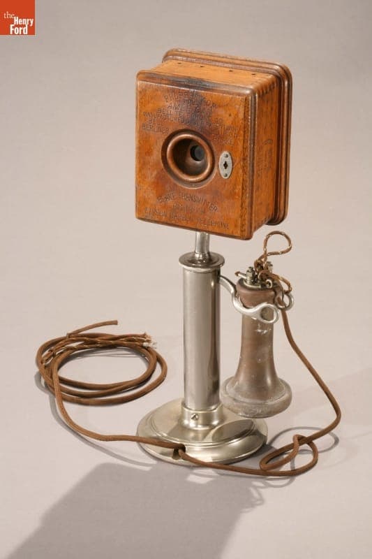 Desk Stand Telephone with Blake Transmitter, 1891