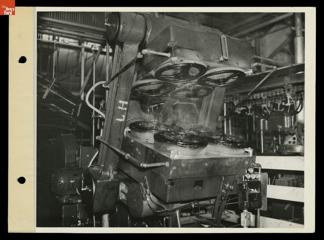Machine for Forming Steering Wheels, Ford Rouge Plant, 1934
