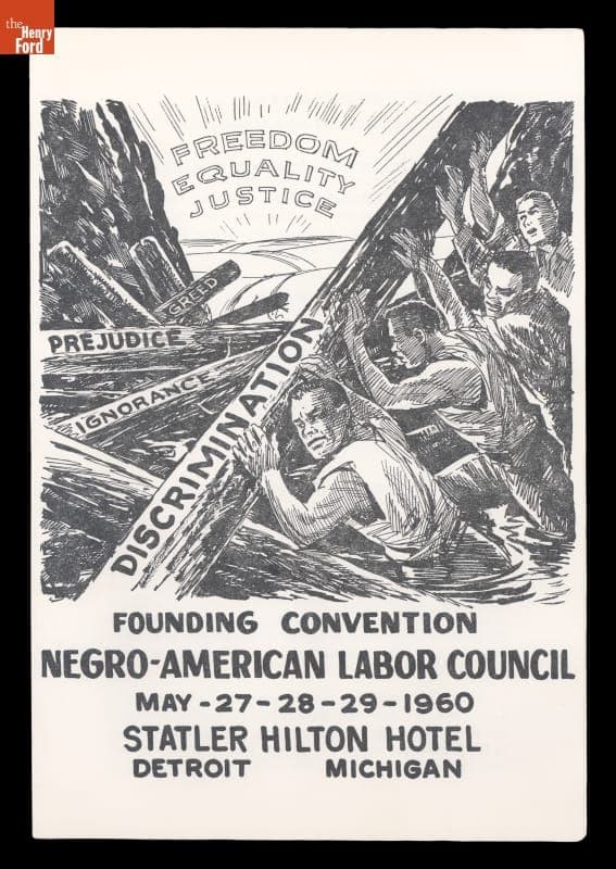 "Founding Convention Negro-American Labor Council," Detroit, Michigan, May 1960
