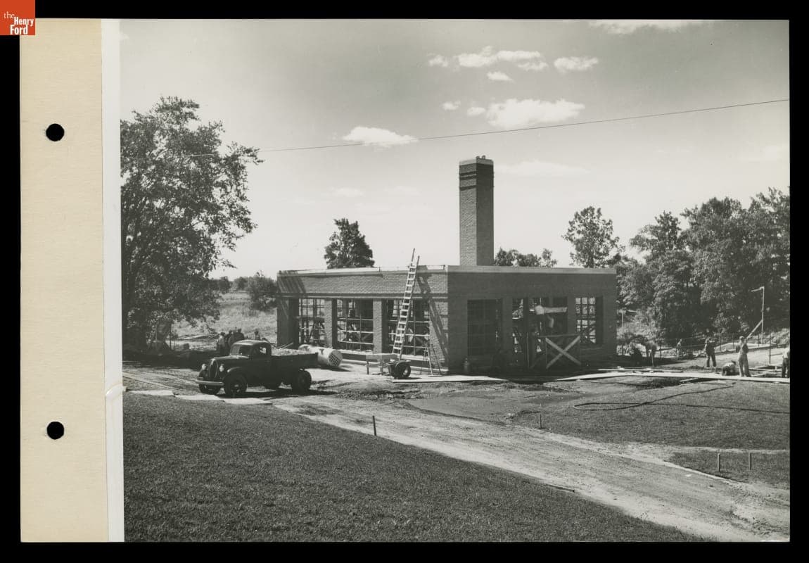 Construction of the Willow Run Ford Village Industry Plant, September 1939