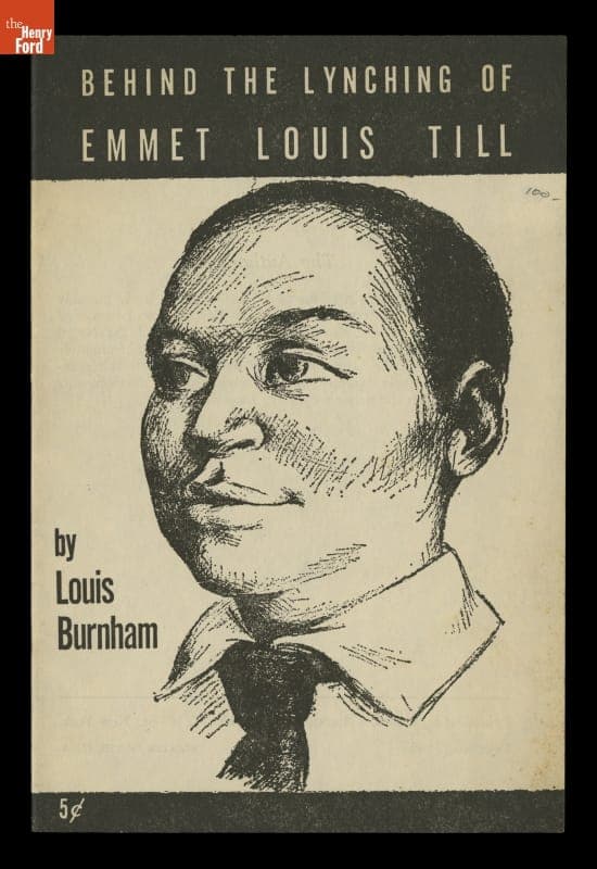 Brochure, "Behind the Lynching of Emmet Louis Till," 1955