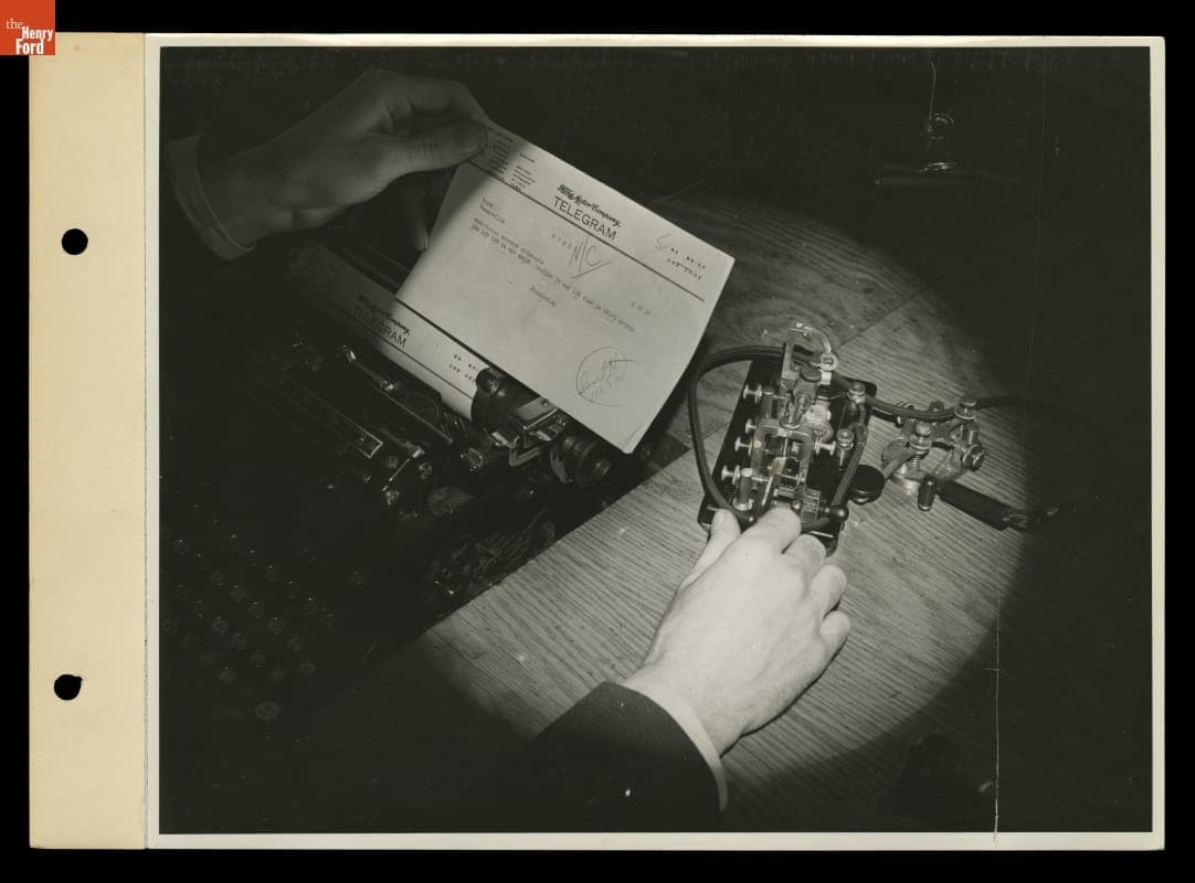 Ford Motor Company Telegraph System, Rouge Plant, 1937