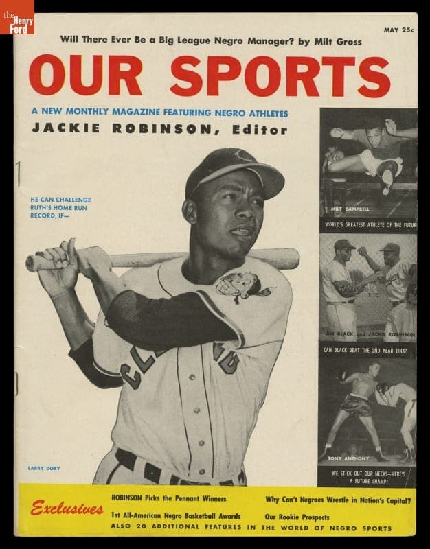 Magazine, "Our Sports, The Negro's Own Sports Magazine," May 1953