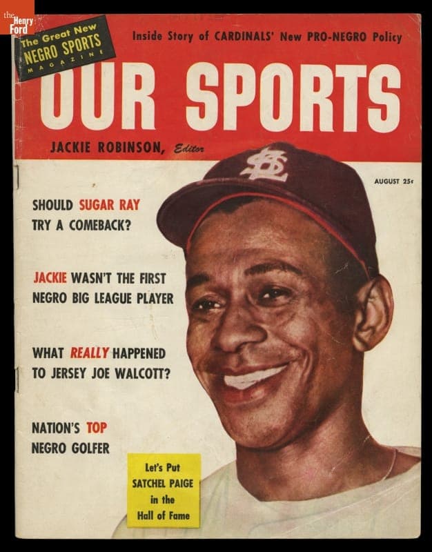 Magazine, "Our Sports, The Negro's Own Sports Magazine," August 1953