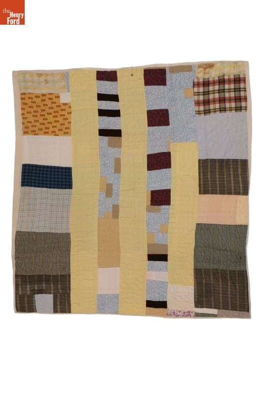 Strip Quilt by Susana Allen Hunter, circa 1960