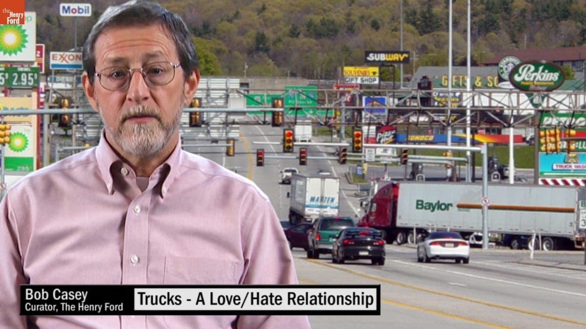 "Trucks--A Love/Hate Relationship" Clip from Interview with Bob Casey, 2011