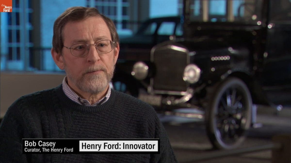 "Henry Ford: Innovator" Clip from Interview with Bob Casey, 2011