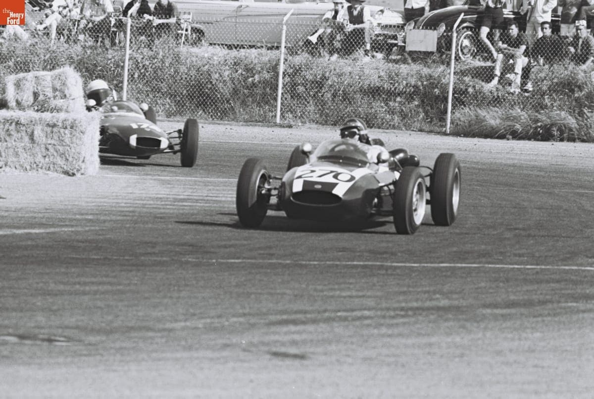 Cooper Driven by Steve McQueen in the Del Mar Road Races, April 1962