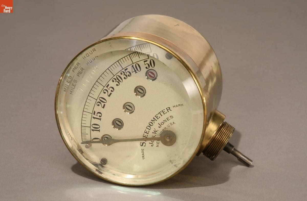 Speedometer, 1908
