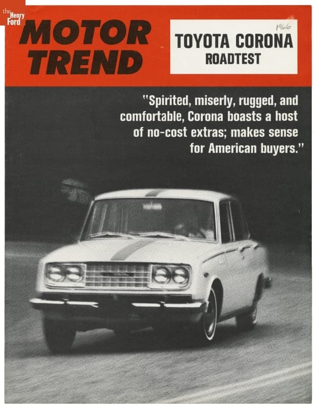 Motor Trend's 1966 "Toyota Corona Roadtest"