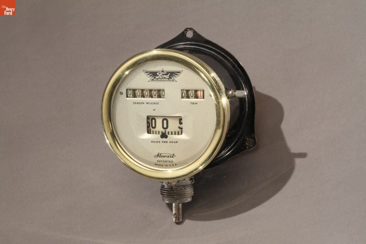 Ford Speedometer, 1915