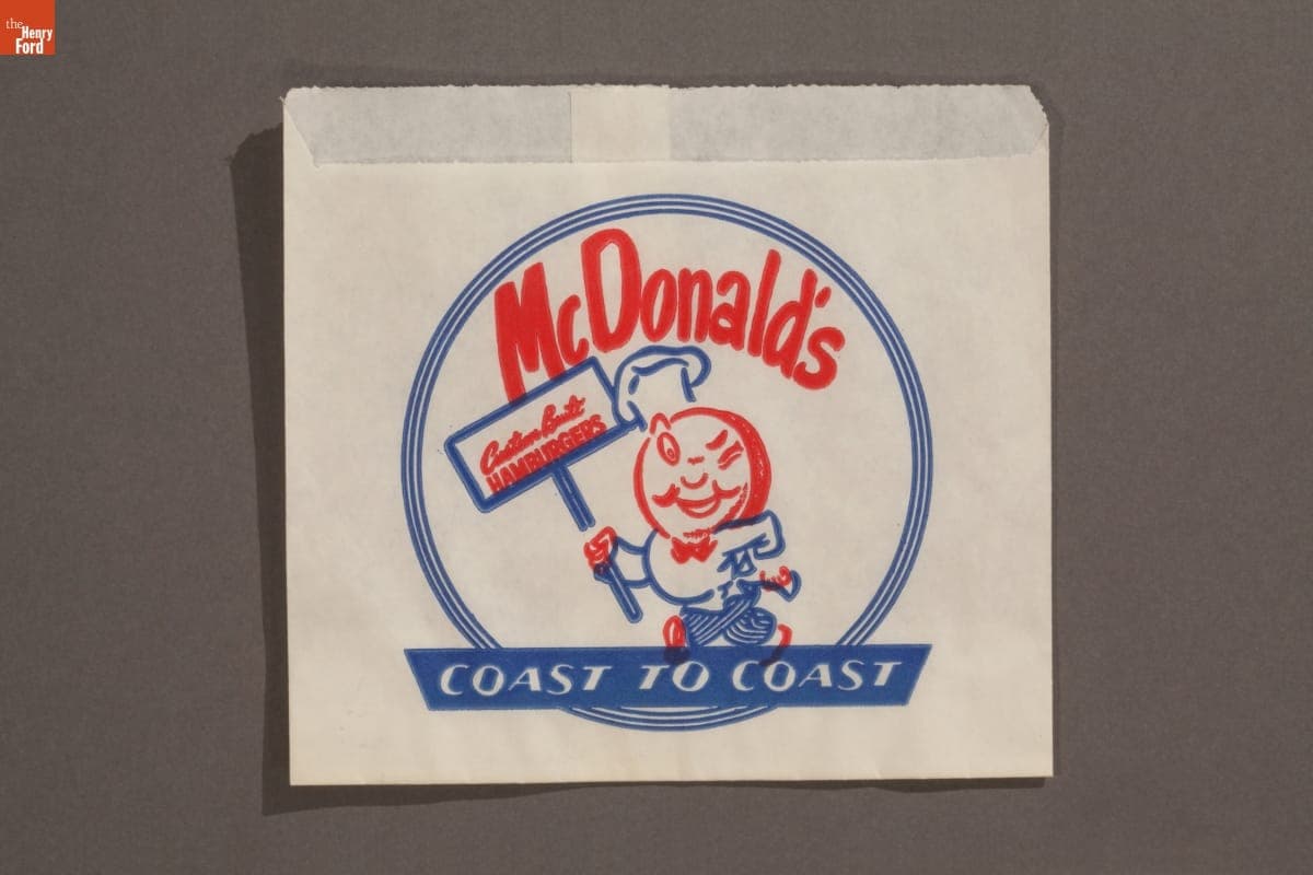 McDonald's French Fry Packet, circa 1950s