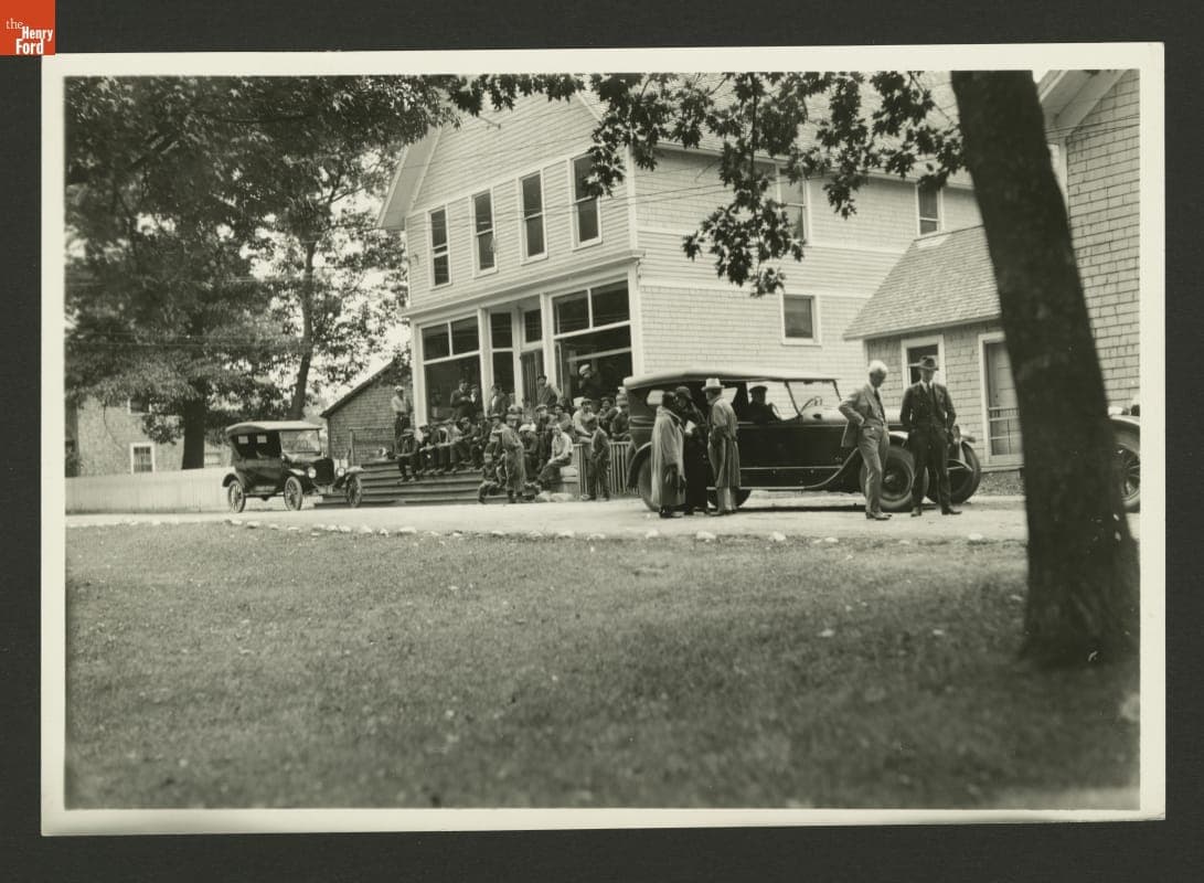 Rest Stop on a "Vagabonds" Camping Trip, 1923