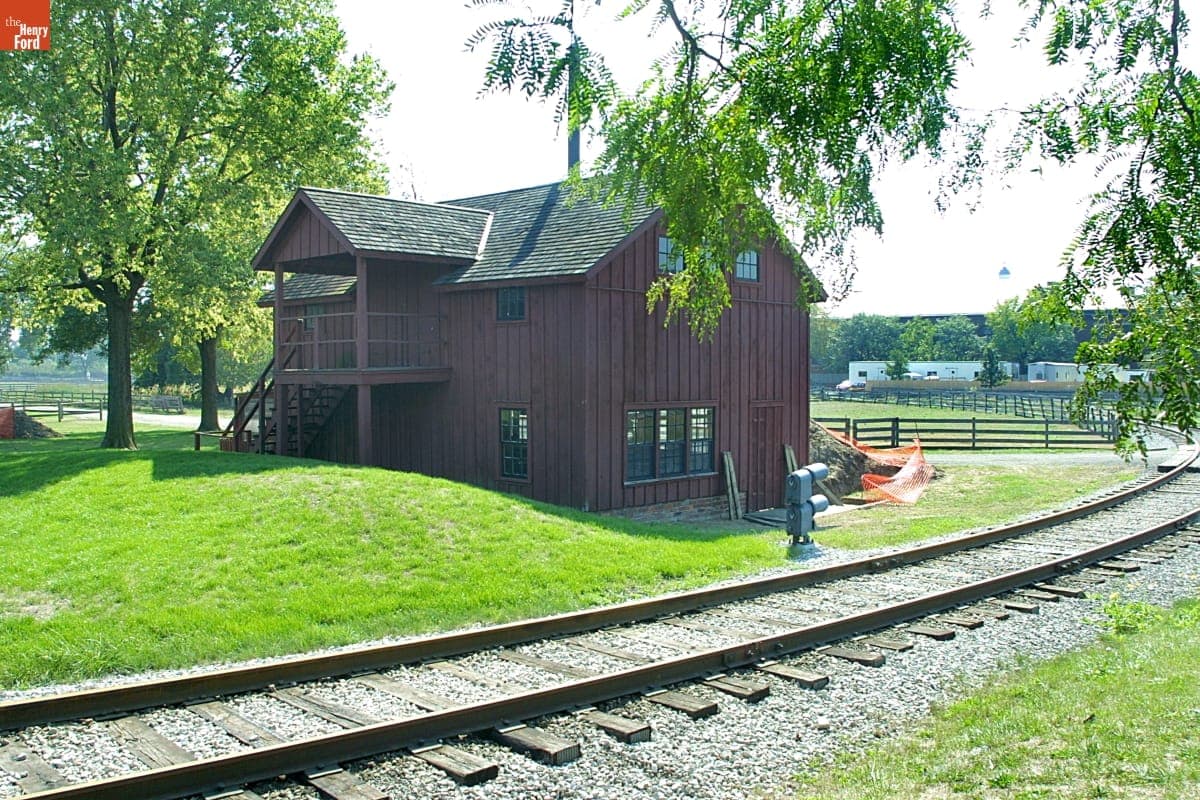 Cider Mill during the Greenfield Village Restoration Project, September-October 2002