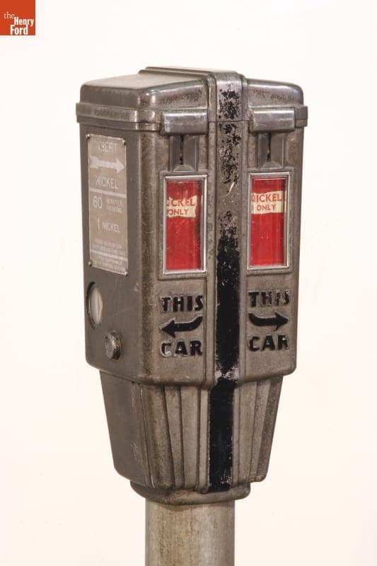 Twin Parking Meter,  circa 1938