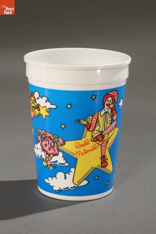 McDonald's "Bedtime" Happy Meal Cup, 1989