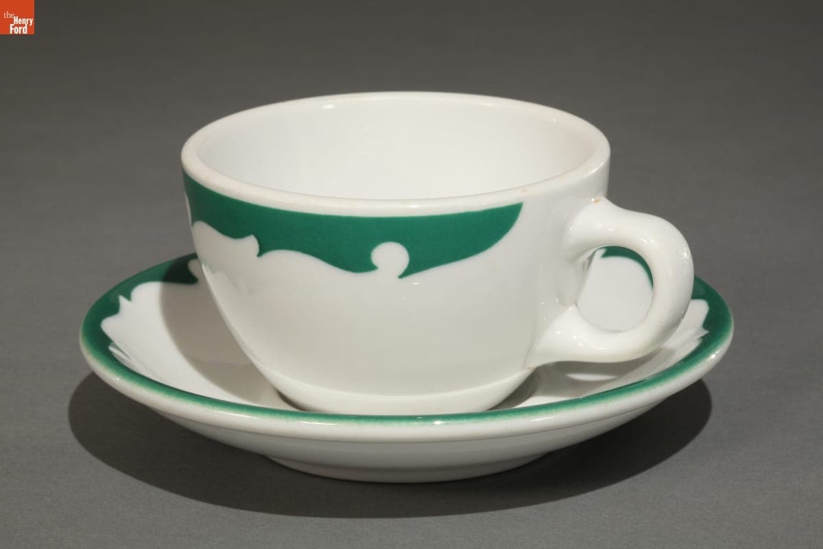 Restaurant Cup and Saucer, 1964