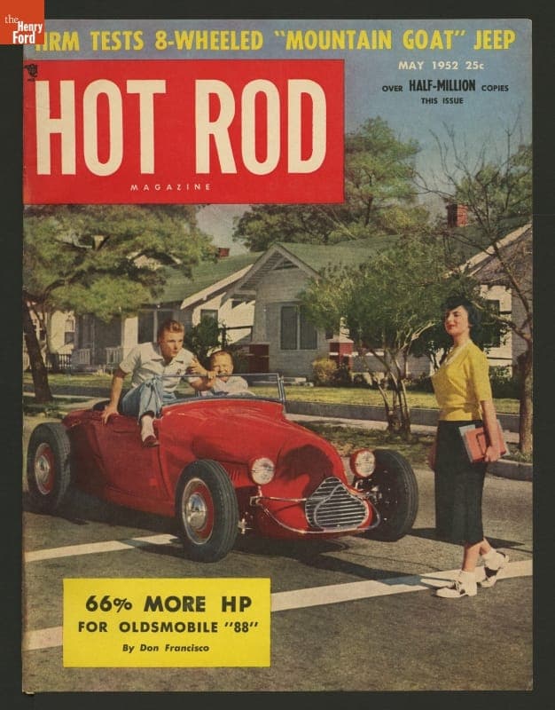 "Hot Rod" Magazine for May 1952