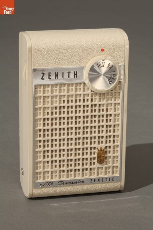Zenith "Zenette" Transistor Radio, 1960-1963