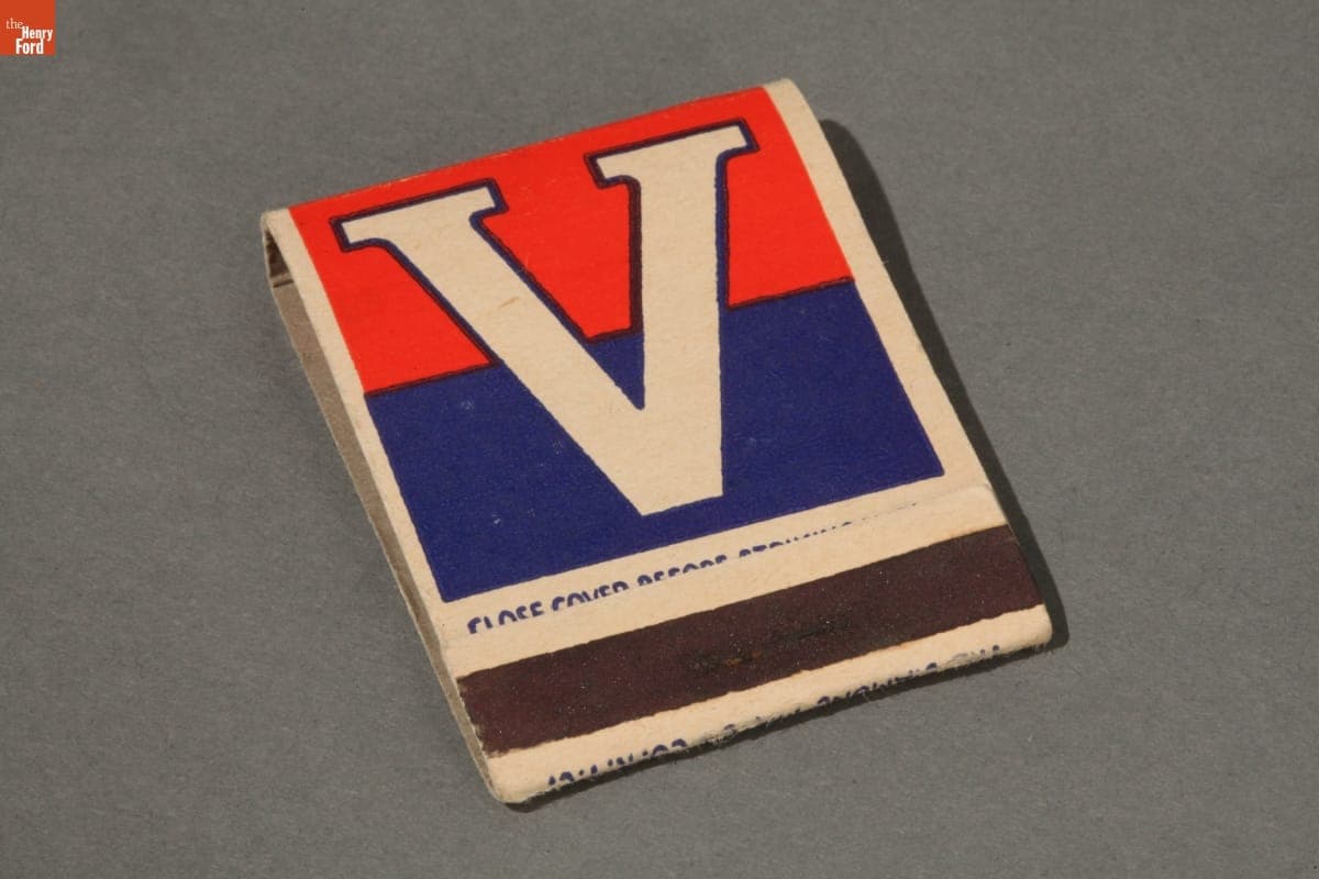 World War II Era Matchbook, circa 1942